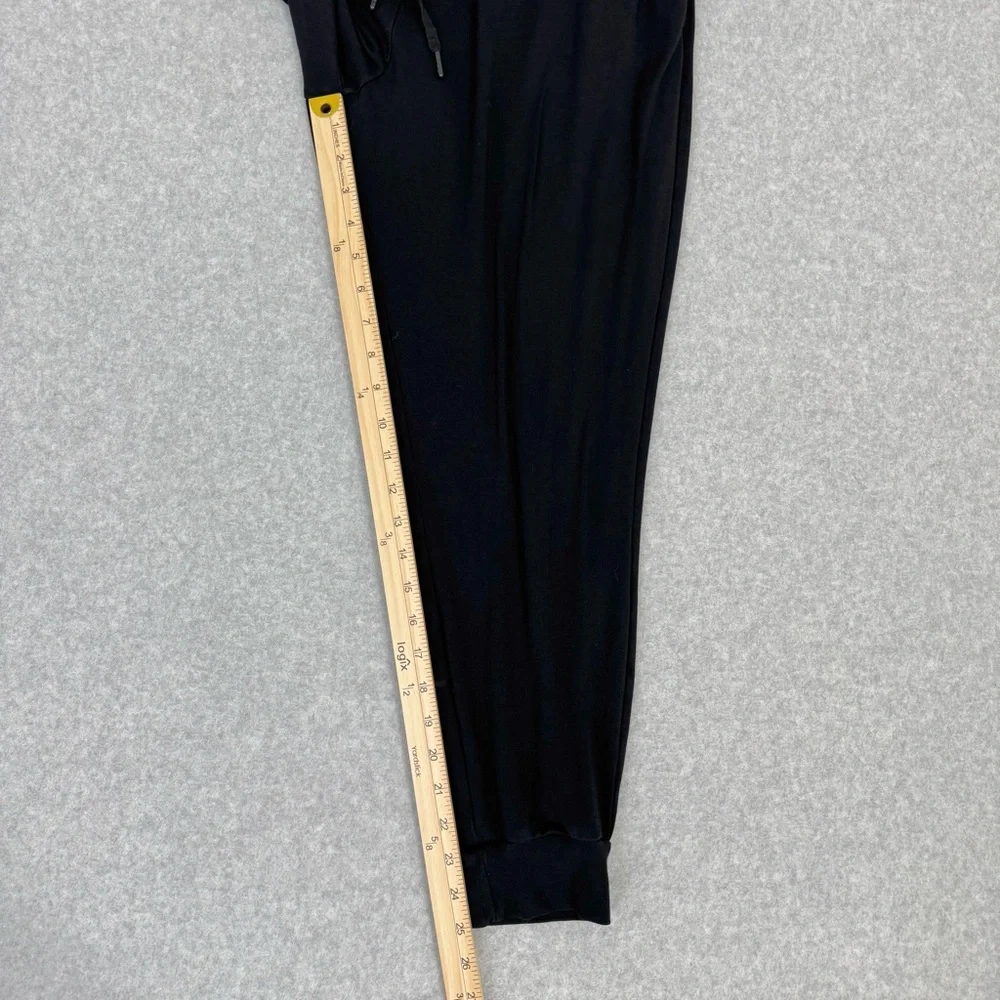 Cozy Earth Womens Bamboo Jogger Pants Black Size Medium Loungewear Comfy Stretch - Picture 14 of 16